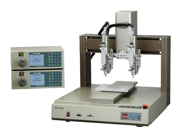 桌面式單頭三軸點注射器針筒膠機(jī)器人操作視頻